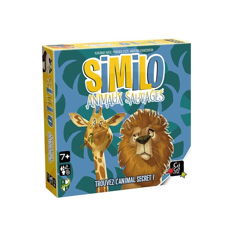 Jeux de société - Similo : Animaux sauvages