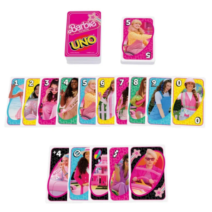 Jeux de société - Uno - Barbie The Movie