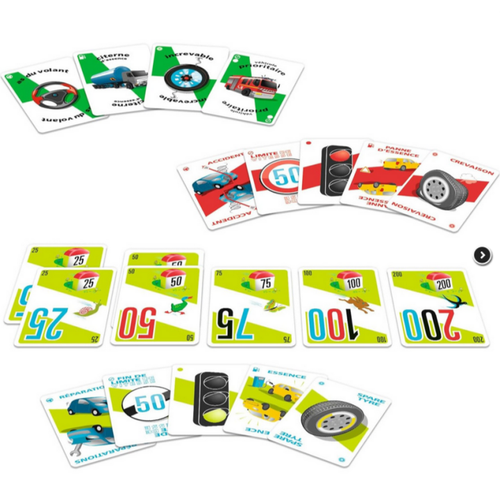 Jeux de société - Mille Bornes Pocket