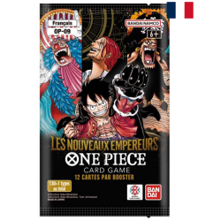 Booster One Piece : OP09 - Les Nouveaux Empereurs - Français