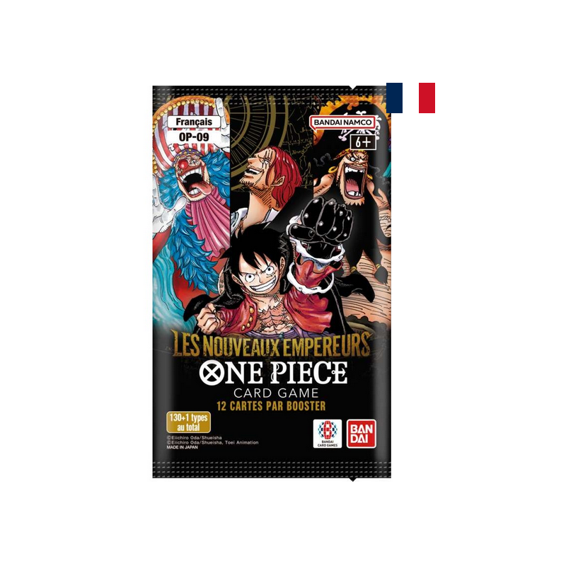Booster One Piece : OP09 - Les Nouveaux Empereurs - Français