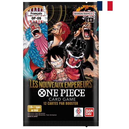 Booster One Piece : OP09 - Les Nouveaux Empereurs - Français