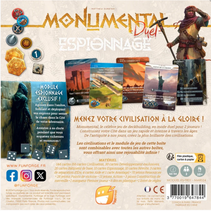 Jeux de société - Monumental Duel : Négoce