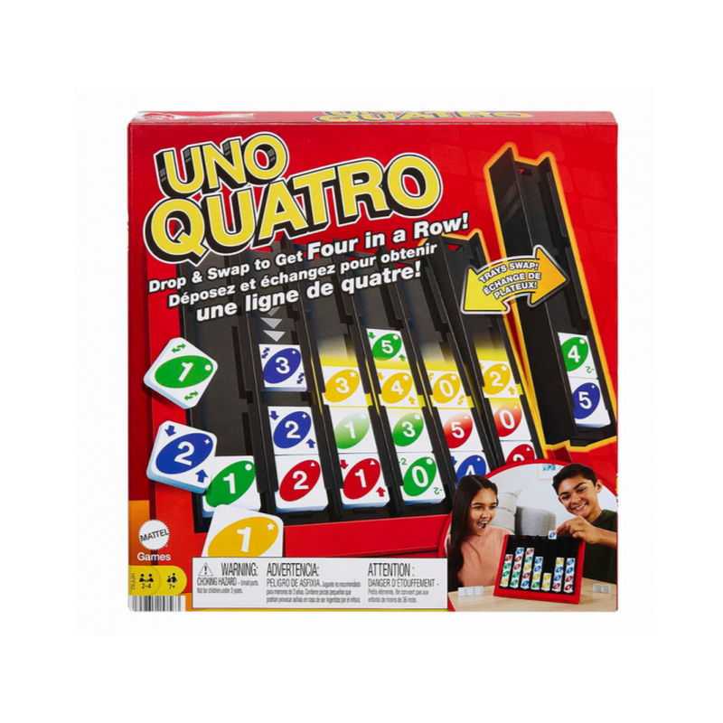 Jeu de société - UNO QUATRO