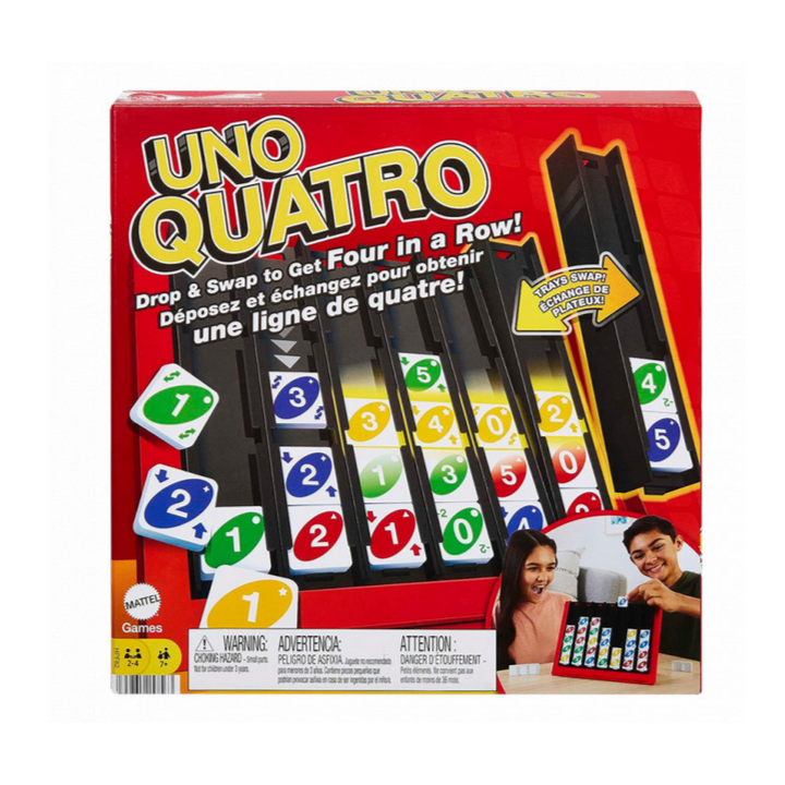 Jeu de société - UNO QUATRO