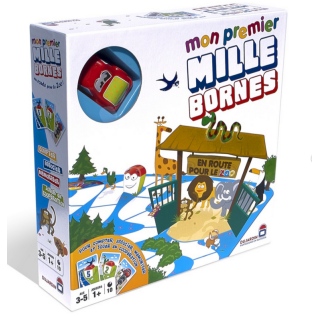 Jeu de société - Milles Bornes En route pour le zoo