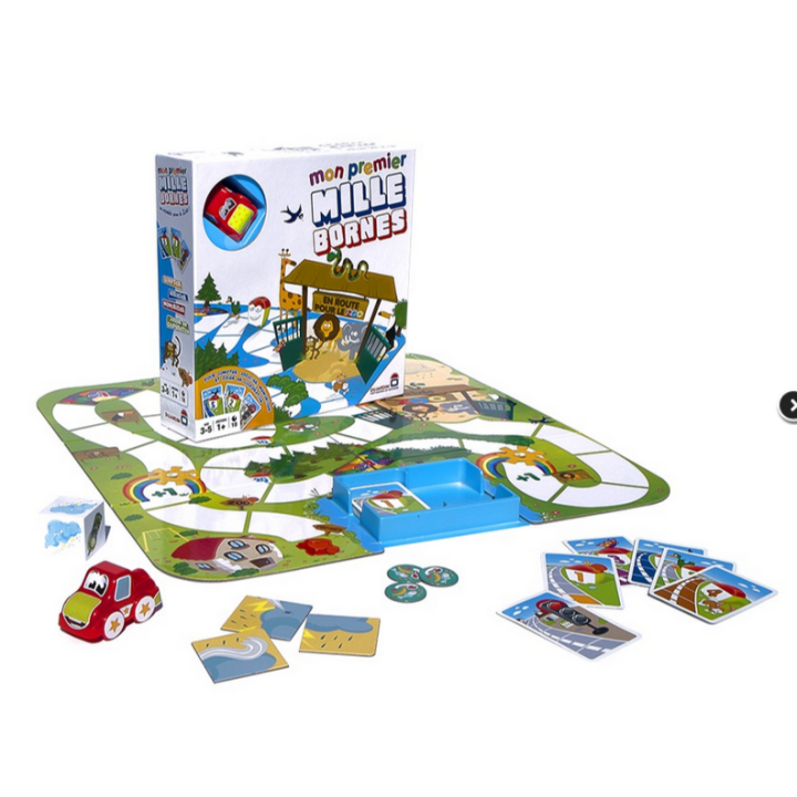 Jeu de société - Milles Bornes En route pour le zoo