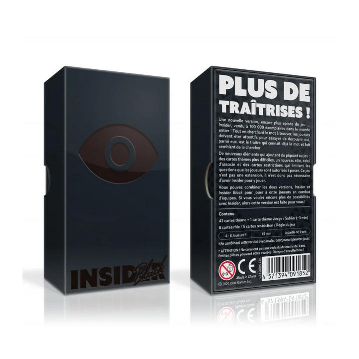 Jeu de société - Insider Black