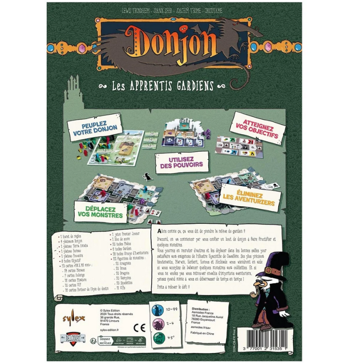 Jeux de société - Donjon : Les Apprentis Gardiens