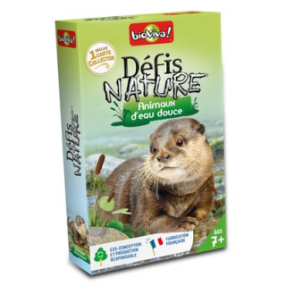 Jeux de société - Défis Nature - Animaux d'eau douce