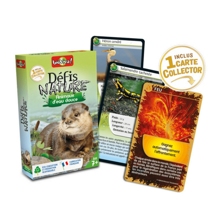 Jeux de société - Défis Nature - Animaux d'eau douce