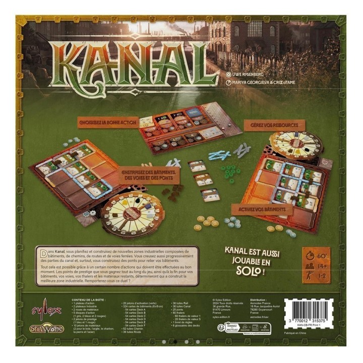 Jeu de société - Kanal