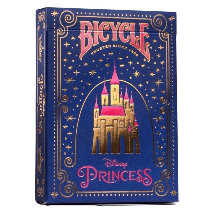 Jeu de cartes - Bicycle Disney Princess - Bleu