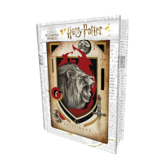 Puzzle livre lenticulaire - Harry Potter Maison Gryffondor 300 pièces