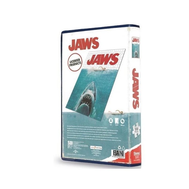 Puzzle - Les Dents de la mer - Puzzle en édition limitée 500 pièces
