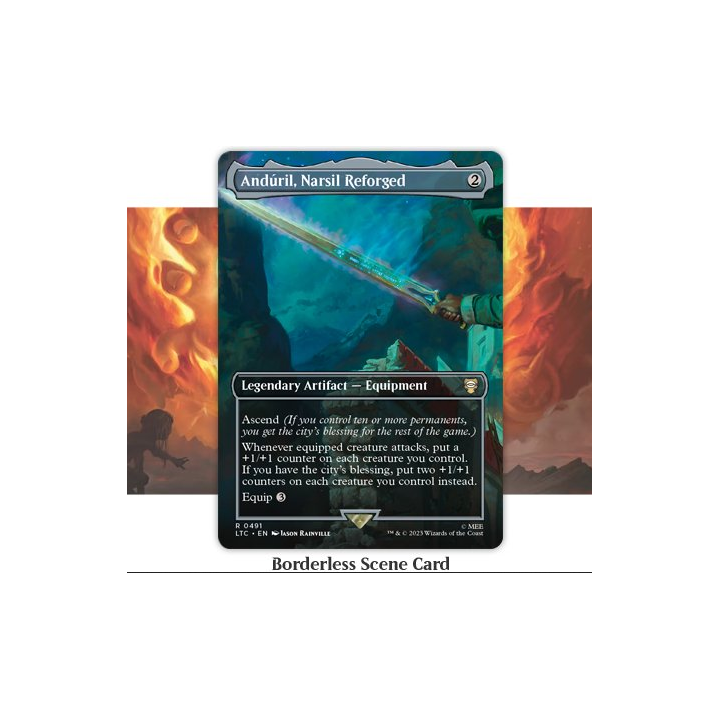 MTG - Scene Box Magic Anglais Magic The Lord of the Rings : Aragorn at Helm's Deep