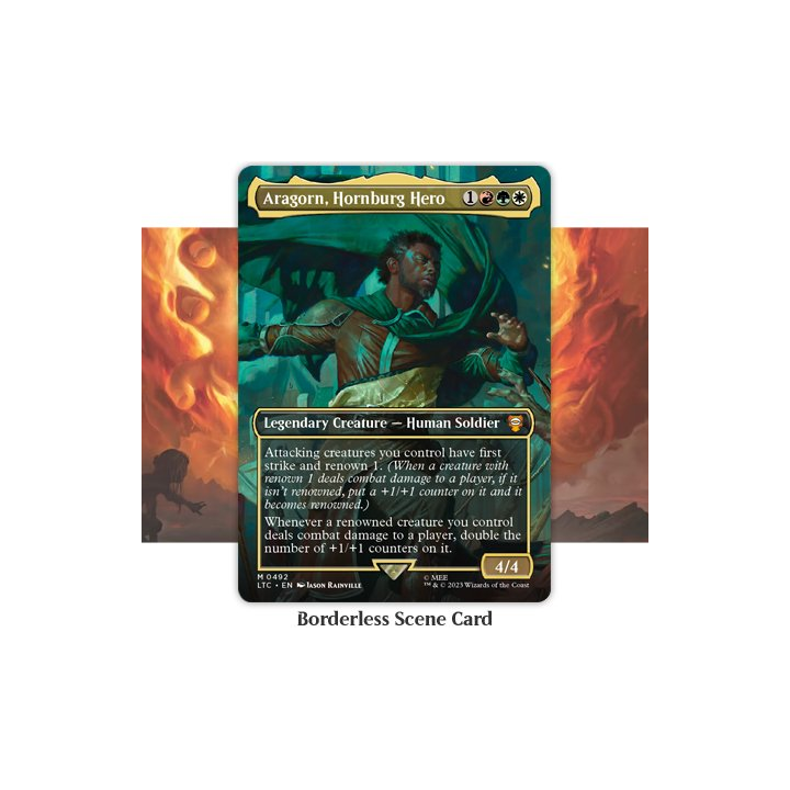 MTG - Scene Box Magic Anglais Magic The Lord of the Rings : Aragorn at Helm's Deep