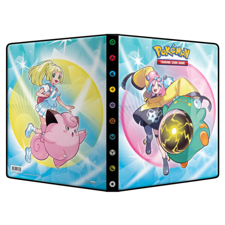 Portfolio Pokémon A4 EV09 80 Cartes - Ampibidou de Mashynn / Mélofée de Lilie