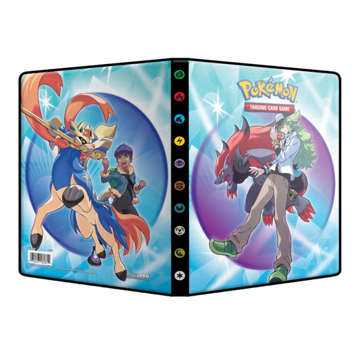 Portfolio Pokémon A5 EV09 252 Cartes - Zoroark de N / Zacian de Nabil