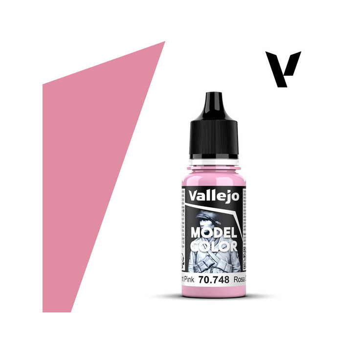 Peinture Vallejo Model Color : Light Pink - Rosa Claro