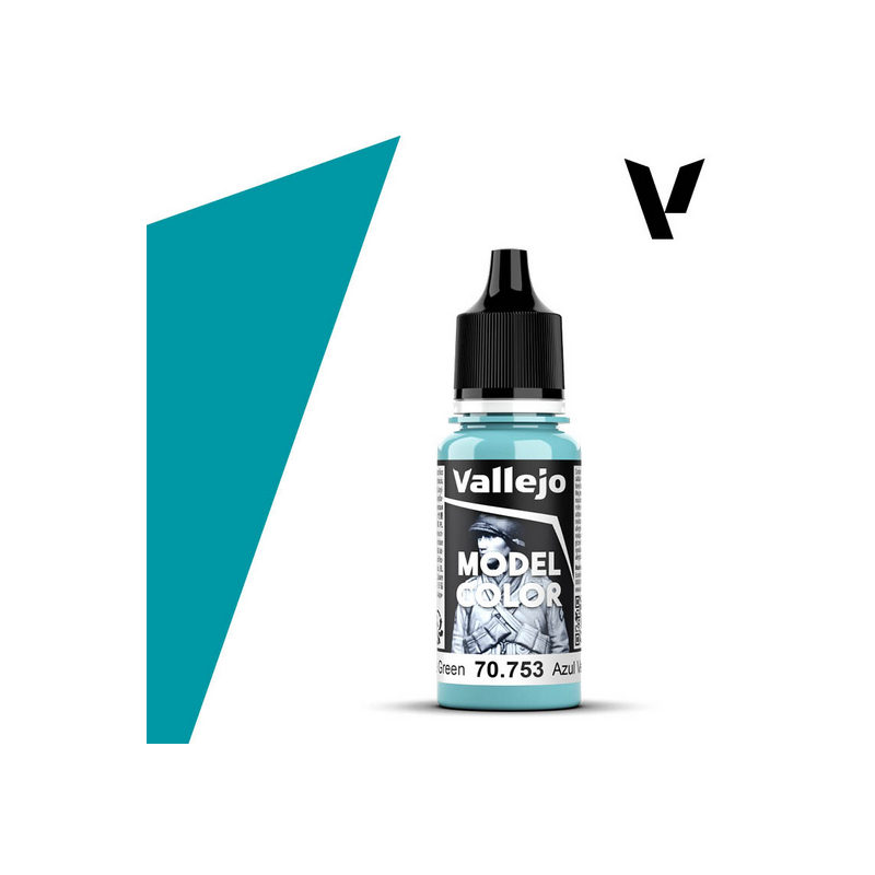 Peinture Vallejo Model Color : Light Blue Green - Azul Verde Claro