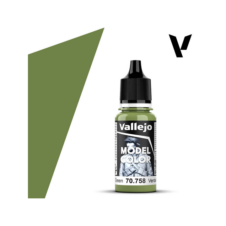 Peinture Vallejo Model Color : Bright Green - Verde Claro