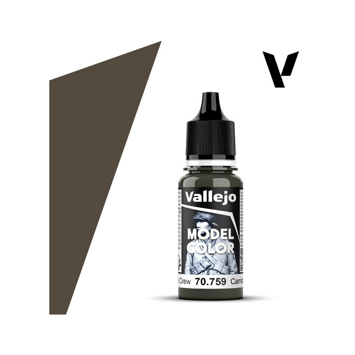 Peinture Vallejo Model Color : German Tank Crew - Carrista Aleman