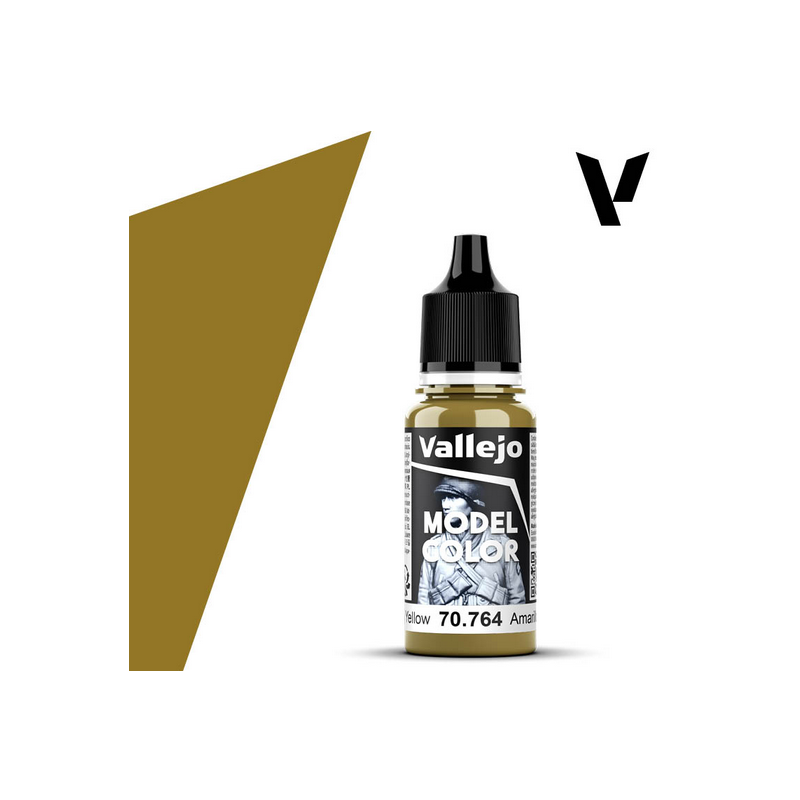 Peinture Vallejo Model Color : Military Yellow - Amarillo Militar Peinture Vallejo Model Color : Military Yellow - Amarillo Militar