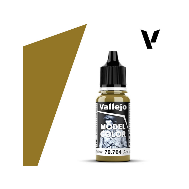Peinture Vallejo Model Color : Military Yellow - Amarillo Militar