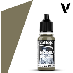 Peinture Vallejo Model Color : Light Mud - Lodo Claro