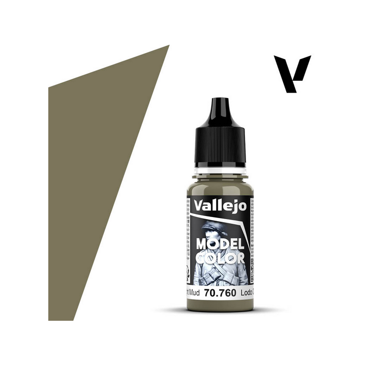 Peinture Vallejo Model Color : Light Mud - Lodo Claro
