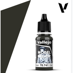 Peinture Vallejo Model Color : Cam. Black Green - Camuflaje Verde Negro