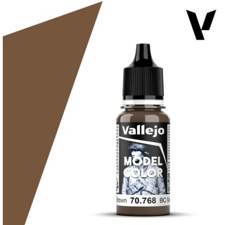 Peinture Vallejo Model Color : BC Dark Brown - BC Marron Oscuro
