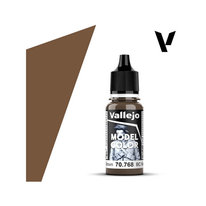 Peinture Vallejo Model Color : BC Dark Brown - BC Marron Oscuro