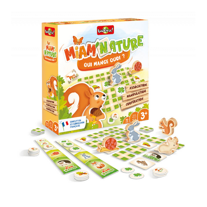 Jeux de société - Défis Nature - Miam'Nature - Qui Mange Quoi ?