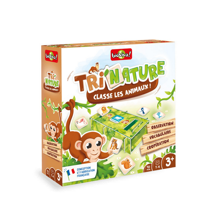 Jeux de société - Défis Nature - Tri'Nature - Classe les Animaux