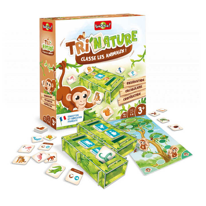 Jeux de société - Défis Nature - Tri'Nature - Classe les Animaux