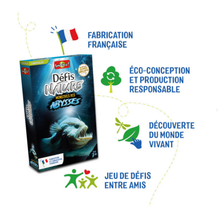 Jeux de société - Défis Nature - Monstres des Abysses