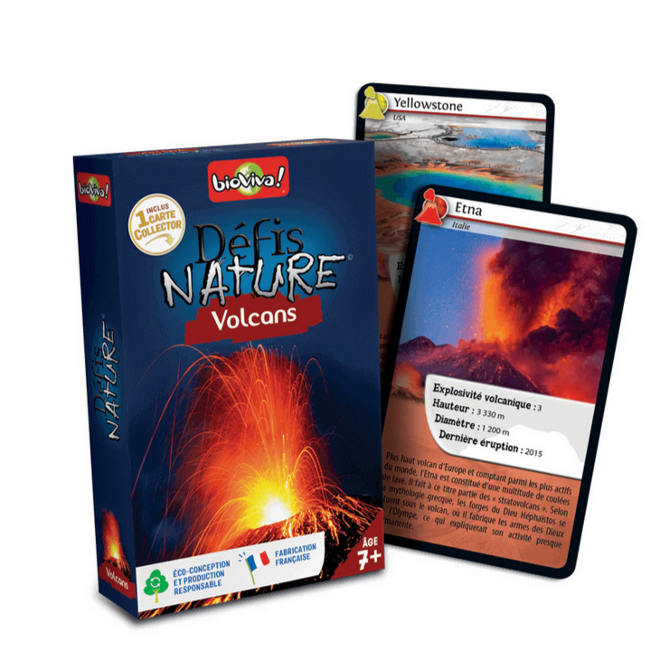 Jeux de société - Défis Nature - Volcans