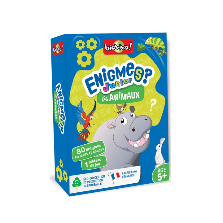 Jeux de société - Défis Nature - Enigmes Junior - Les Animaux