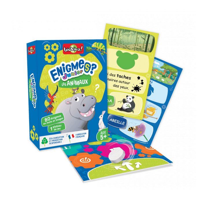 Jeux de société - Défis Nature - Enigmes Junior - Les Animaux