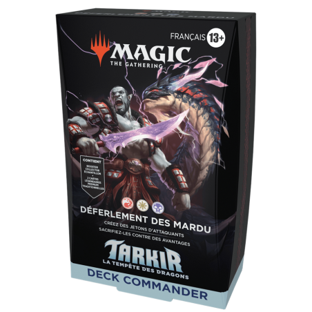MTG - Magic Deck Commander TARKIR : La Tempête des Dragons - Déferlement des Mardu