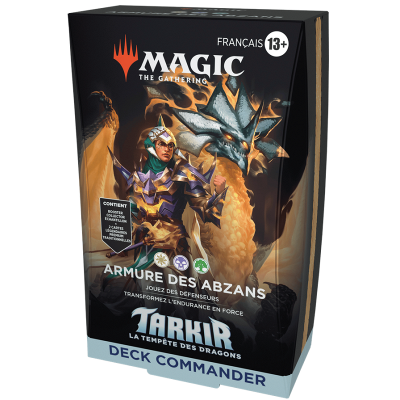 MTG - Magic Deck Commander TARKIR : La Tempête des Dragons - Armure des Abzans MTG - Magic Deck Commander TARKIR : La Tempête des Dragons - Armure des Abzans