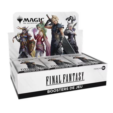 Précommande : MTG - Boite de Booster de Jeu Magic Univers Infini : Final Fantasy - Boîte Complète
