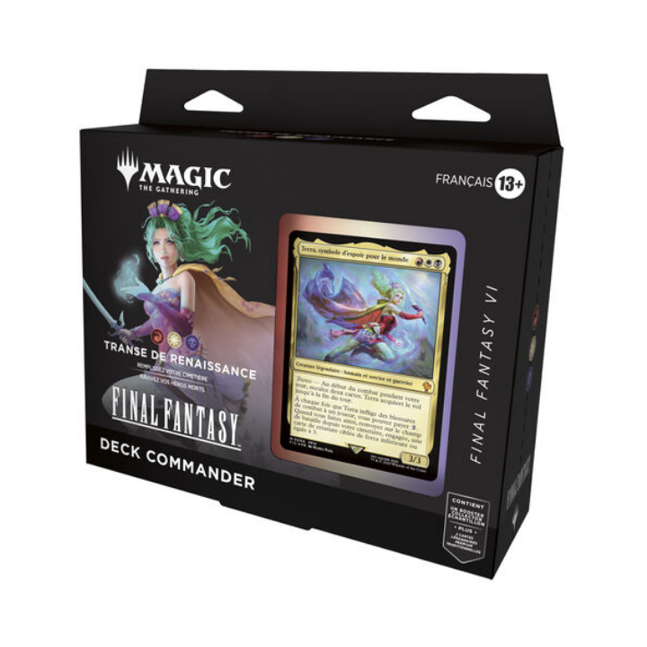 MTG - Magic Deck Commander Final Fantasy - Transe De Renaissance