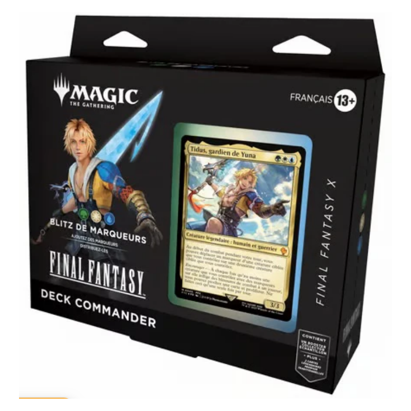 MTG - Magic Deck Commander Final Fantasy - Blitz de Marqueurs MTG - Magic Deck Commander Final Fantasy - Blitz de Marqueurs