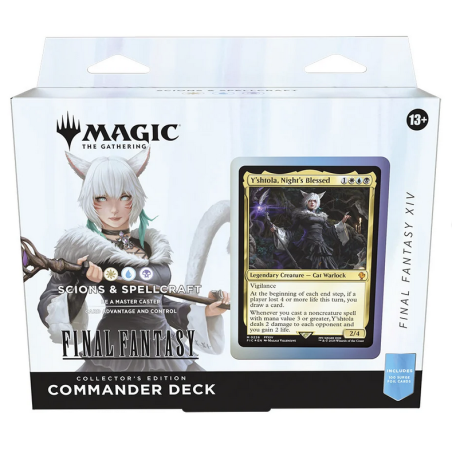 PROCHAINEMENT : MTG - Magic Deck Commander Collector ANG : Final Fantasy - Scions & Spellcraft