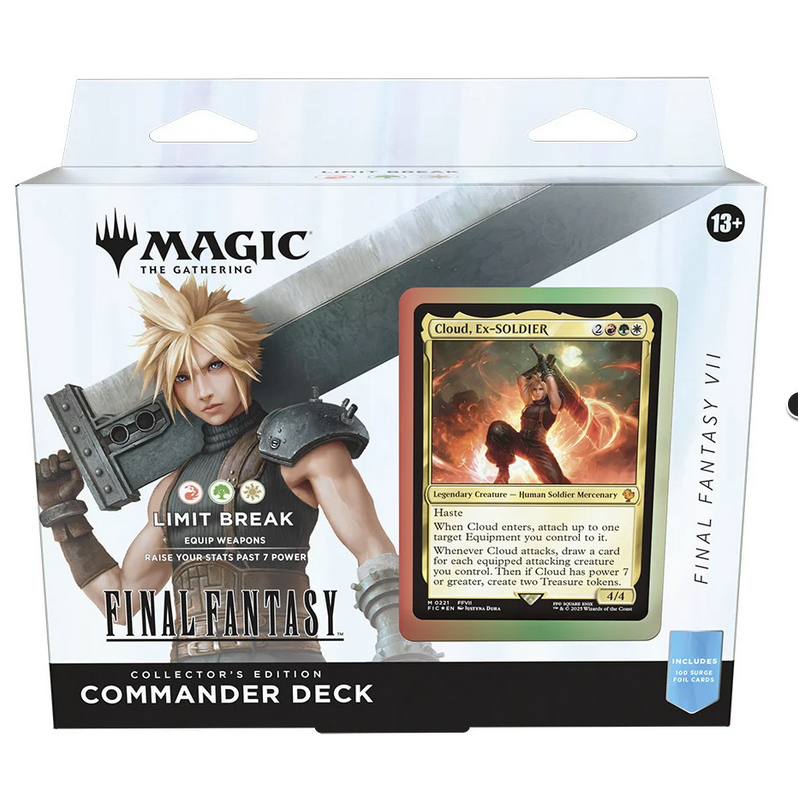 PROCHAINEMENT : MTG - Magic Deck Commander Collector ANG : Final Fantasy - Limit Break PROCHAINEMENT : MTG - Magic Deck Commander Collector ANG : Final Fantasy - Limit Break