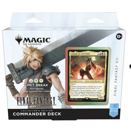 PROCHAINEMENT : MTG - Magic Deck Commander Collector ANG : Final Fantasy - Limit Break