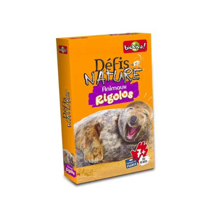 Jeux de société - Défis Nature -  ANIMAUX RIGOLOS